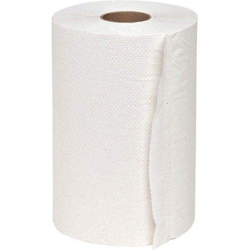 RDA Platinum II White 1-ply Roll Hand Towels 350 ft 12/Case