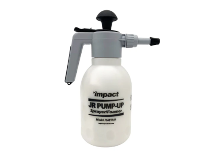 Impact® Jr. 7549 Pump Up™ Foaming Sprayer 48 oz., Gray/Translucent