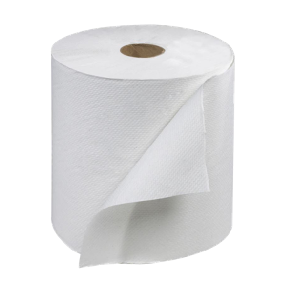 Empress RT-88006 Universal Hardwound White Roll Towels, 800", 6-Rolls/Case