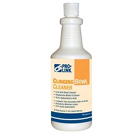 PRO-LINK® B14154 Clinging Low-Acid Bowl & Bath Cleaner 12-Quarts/Case