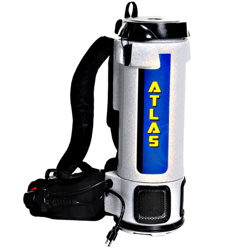 EDIC Atlas 1000TV 10-Quart Commercial Backpack Vacuum w/ Standard Tool Kit