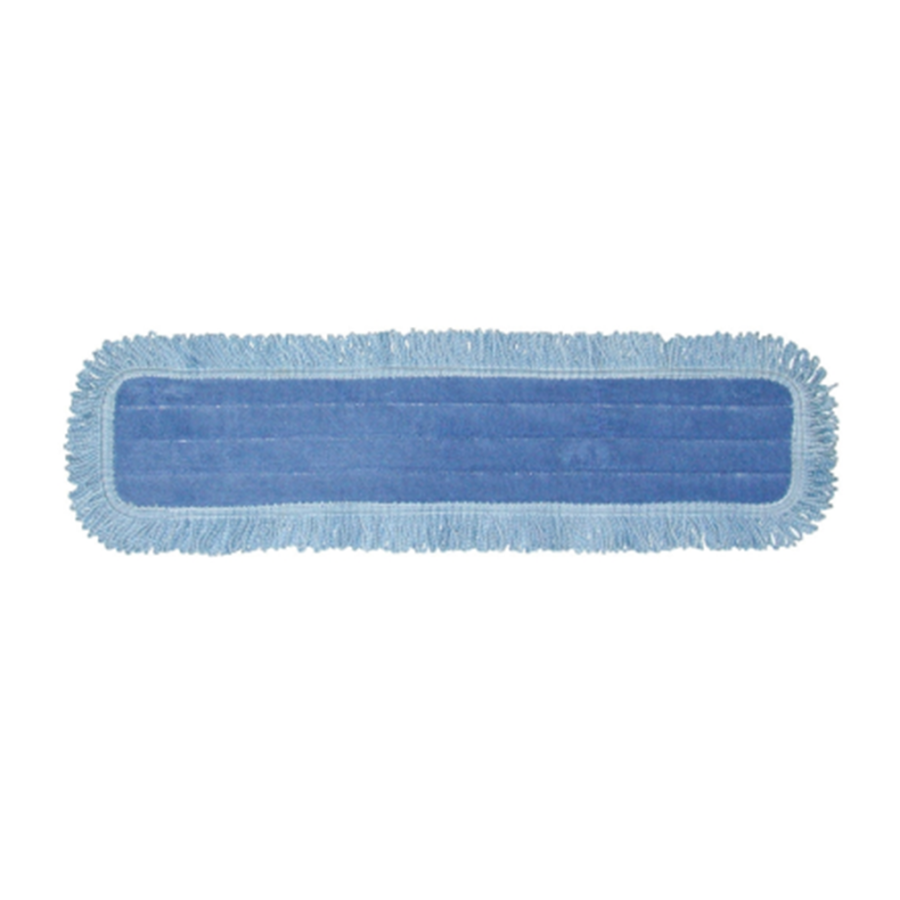 Golden Star Microfiber 18" Fringe Dust Mop Pad with Velcro Back