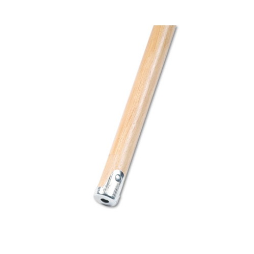 Golden Star Lie-Flat Screw-In Mop Handle, Lacquered Wood, 1 1/8" dia. x 60"L