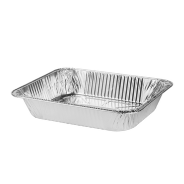 Steam Table Foil Pan, Half Size Deep, Medium 40 Gauge 12.75" x 10.38" x 2.19, 100/Case