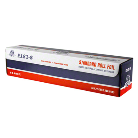 Empress™ E181-S Standard Aluminum Roll Foil - 18" x 1000', 50 Gauge