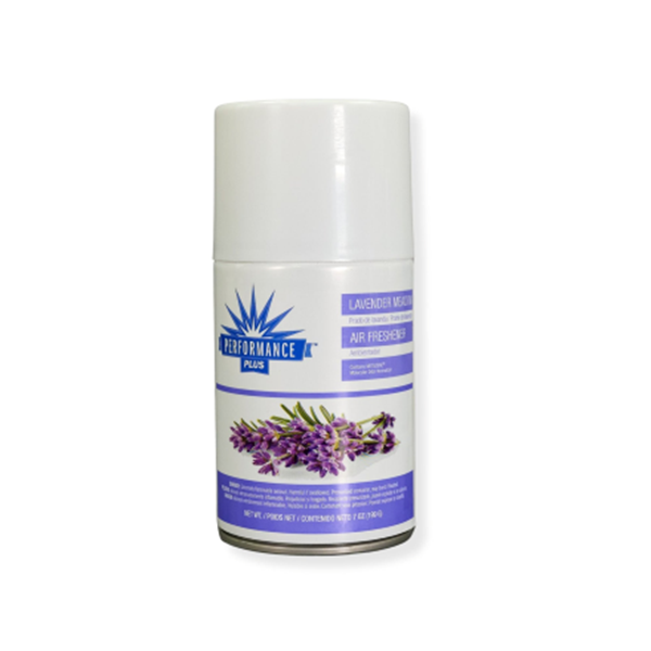 Performance Plus PPMALM-04 Lavender Meadow Metered Air Deodorizer Aerosol, 7oz, 12/cs