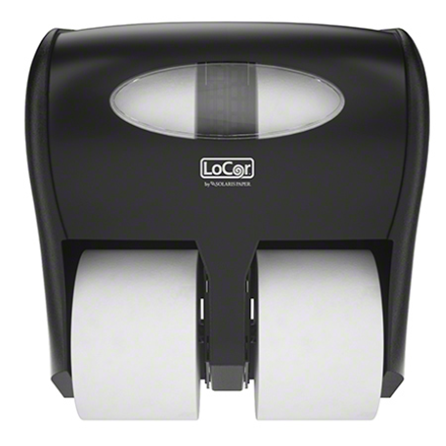 LoCor®4 D67053-A 4 – Roll Classic Bath Tissue Dispenser, Black
